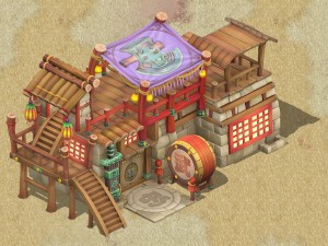 cartoon edition - martial arts 004 Modello 3D