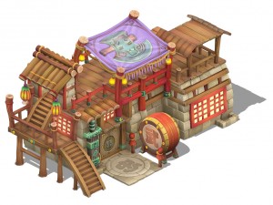 cartoon edition - martial arts 004 Modello 3D