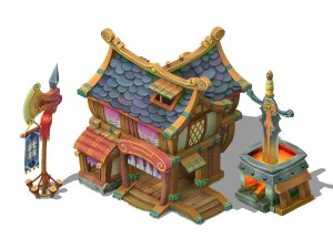 cartoon edition - arsenal 02 3D Model