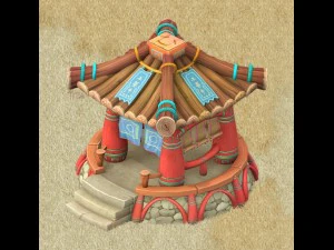 мультверсія - маленький павільйон 0103 3D Модель