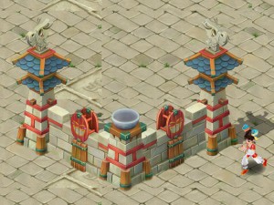 cartoon version - small wall 3D Model