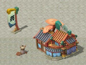 cartoon version - pharmacy 3D मॉडल