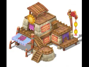 cartoon edition - inn 03 3D Model