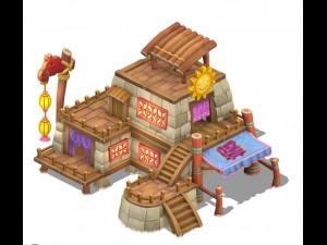 cartoon edition - inn 03 3Dモデル
