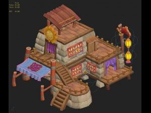 cartoon edition - inn 03 3D Model