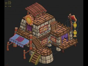 cartoon edition - inn 03 3D Model