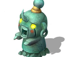cartoon version - grudge and grief 3D Model