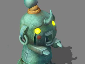 cartoon version - grudge and grief 3D Model