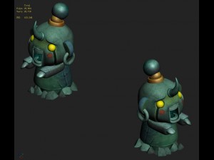 cartoon version - grudge and grief Model 3D