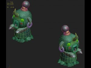 cartoon version - grudge and grief 3D Model