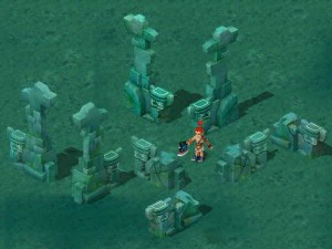 만화 버전 - 주요 피라미드 상단 기둥 3D 모델