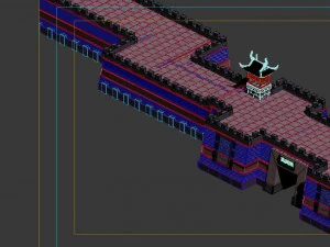 karikat&uuml;r - duvar 02 3D Model