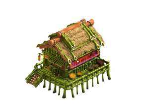 cartoon - dwelling 3D Model