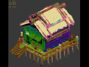 cartoon - dwelling 3D Model
