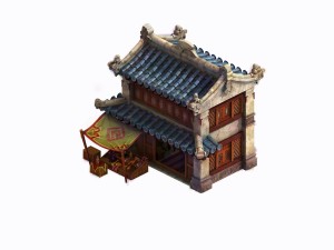 cartoon - house 04 3D 모델