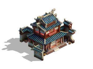 cartoon - dwelling Modèle 3D