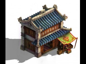 cartoon - house 07 Modèle 3D