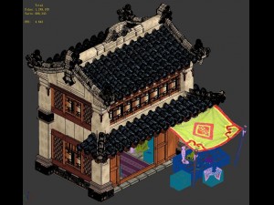 cartoon - house 07 3D Model