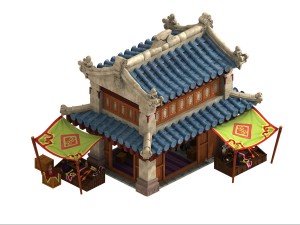 cartoon - dwelling 3D Model