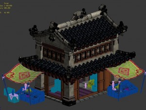 cartoon - dwelling 3D Model