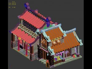 cartoon - house 09 3D Model