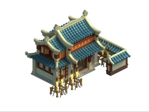 cartoon - house 11 3D Модель