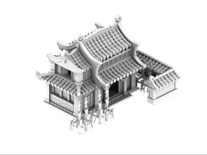 cartoon - house 11 3D Model