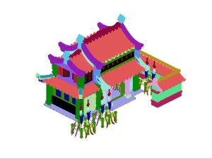 cartoon - house 11 3D Model
