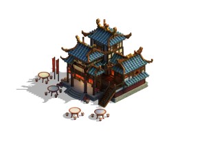 cartoon - house 12 3D Model