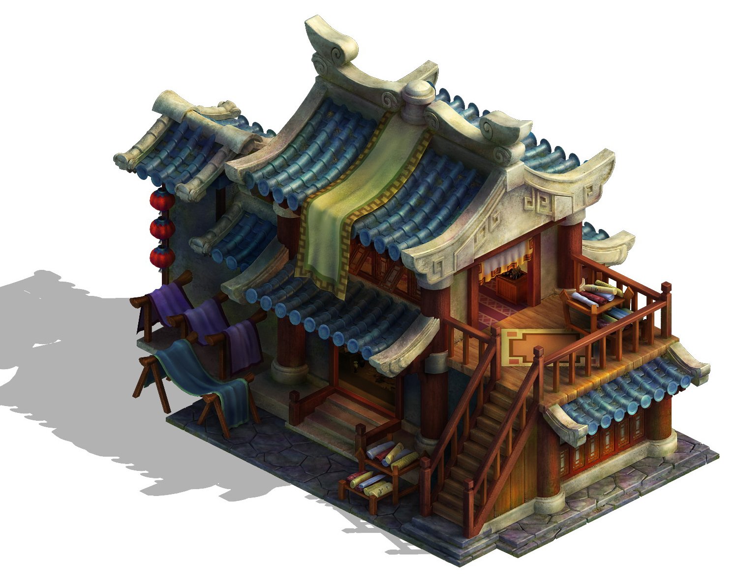 Cartoon House 13 3d Model In Decoration 3dexport