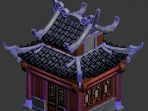 cartoon - house 14 3D Модель