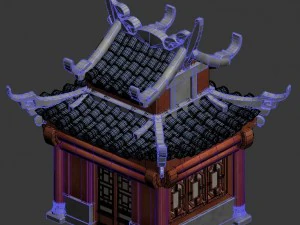 cartoon - house 14 3D Model