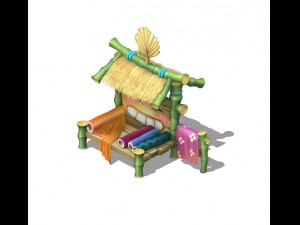 cartoon world - vendors 3D Model