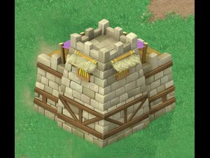 cartoon world - city gate 04 3D Model