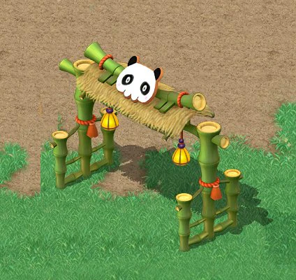 cartoon world - city wall 02 3D Model .c4d .max .obj .3ds .fbx .stl .blend 