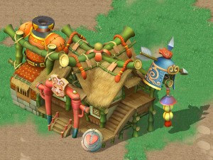 cartoon world - armor shop 3D मॉडल