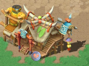 cartoon world - armory shop 04 Modelo 3D