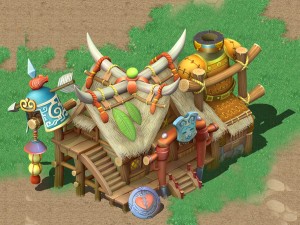 cartoon world - armory shop 04 3D Модель
