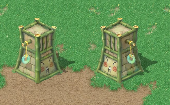cartoon world - crown jue column 3D Model .c4d .max .obj .3ds .fbx .stl .blend 