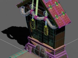 cartoon world - amulet point of sale 3D Модель