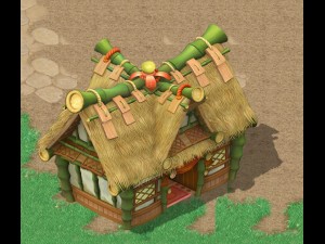 cartoon world - house 01 3D मॉडल