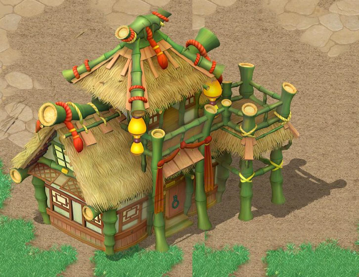 cartoon world - house 03 3D Model .c4d .max .obj .3ds .fbx .stl .blend