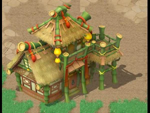 cartoon world - house 03 3D Model