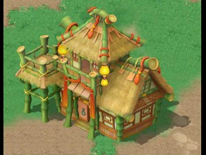 cartoon world - house 03 3D Model