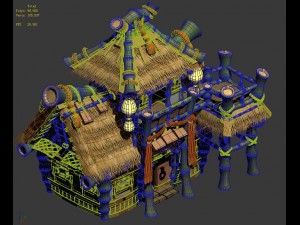 cartoon world - house 03 Modelo 3D