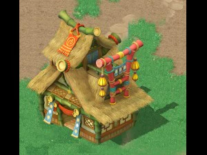cartoon world - house 04 3D Model