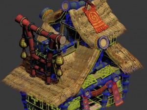 cartoon world - house 04 Modello 3D