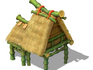 cartoon world - house 05 3D Model