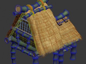 cartoon world - house 05 3D Model