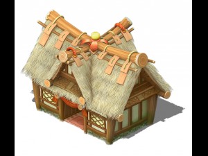 cartoon world - house 0104 Modello 3D